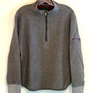Robert Graham 1/4 Zip Henley Sweater